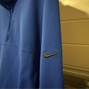NIKE GOLF MENS XL BLUE THERMAL PULLOVER MARATHON